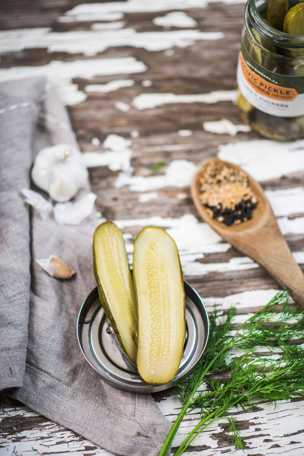 Pacific Pickle Works - Mother's Puckers - Garlic Dill Pickles - 24 oz.