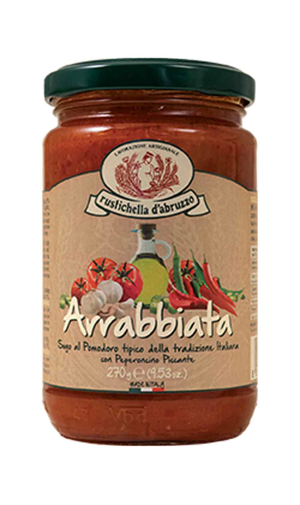 Rustichella d’Abruzzo - Arrabbiata Pasta Sauce - 9.5 oz.