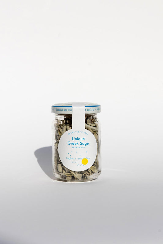 Daphnis And Chloe - Unique Greek Sage - Glass Jar - 14 g