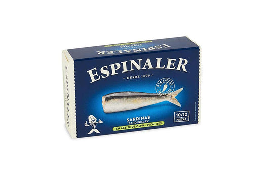 Espinaler - Baby Sardines In Spicy Sauce 10/12 Classic Line - 125 g