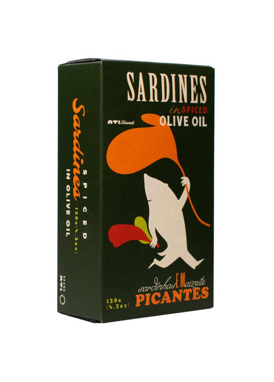 Ati Manel - Sardines In Spiced Olive Oil - 120 g