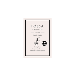 Fossa - Sake Kasu - Dark Chocolate - 73%