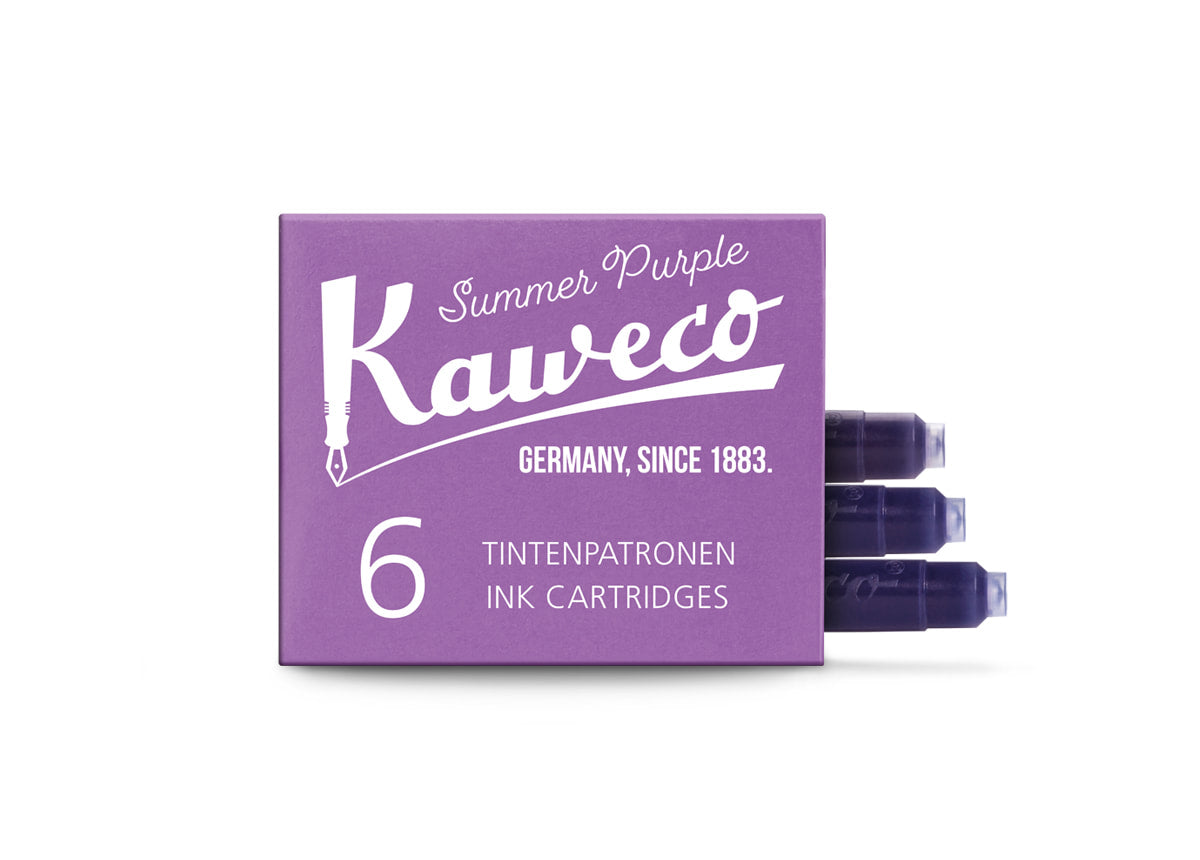 Kaweco - Ink Cartridges - Summer Purple - 6 Pieces