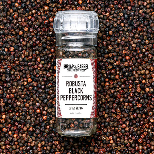 Burlap & Barrel - Robusta Black Peppercorns