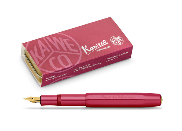 Kaweco - Collection (AL Sport) - Fountain Pen - Ruby - Fine