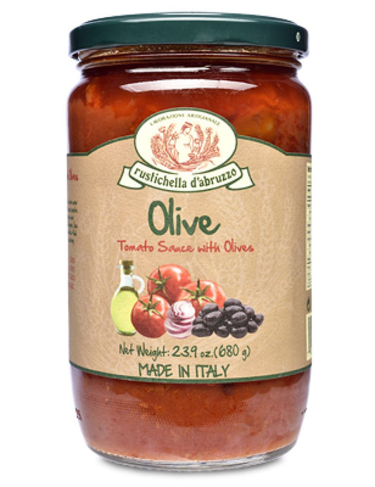 Rustichella d’Abruzzo - Olive Pasta Sauce Family Size - 24 oz.