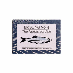 Fangst - Brisling No. 4 - The Nordic Sardine - Baltic Sea Sprat Mildly Spiced w/ Allspice & Clove - 100 g