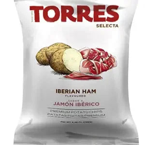 Torres - Selecta - Iberian Ham Potato Chips - 50 g