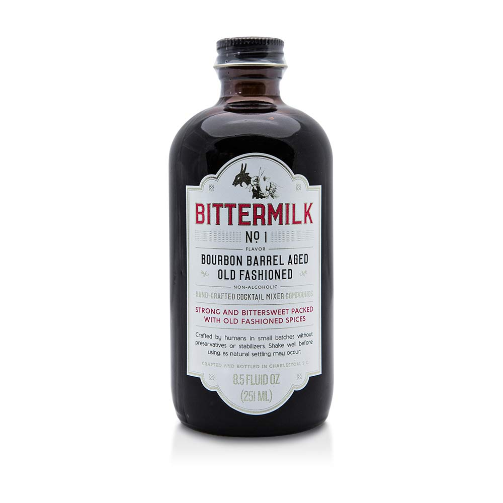 Bittermilk - Bourbon Barrel Aged Old Fashioned #1 - 8.5 oz.