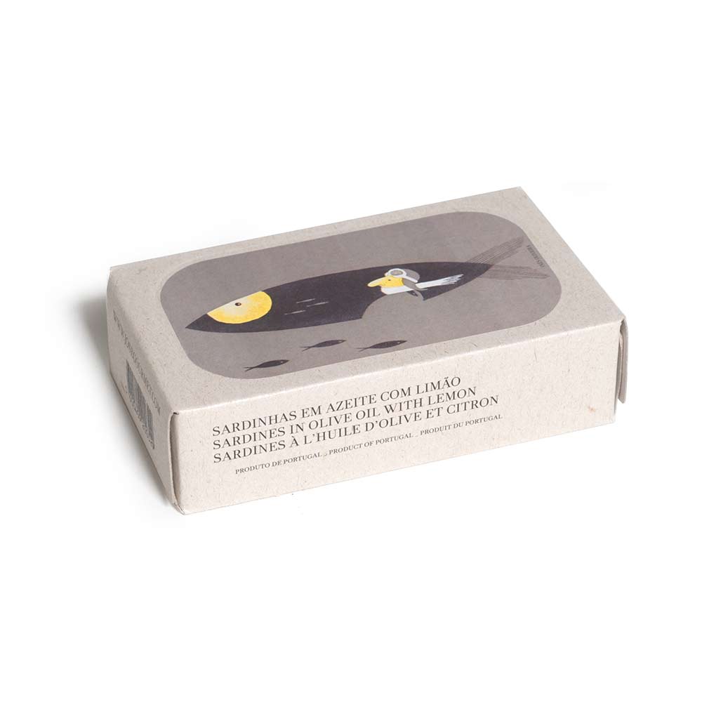 José Gourmet - Sardines w/ Lemon & Olive Oil - 125 g