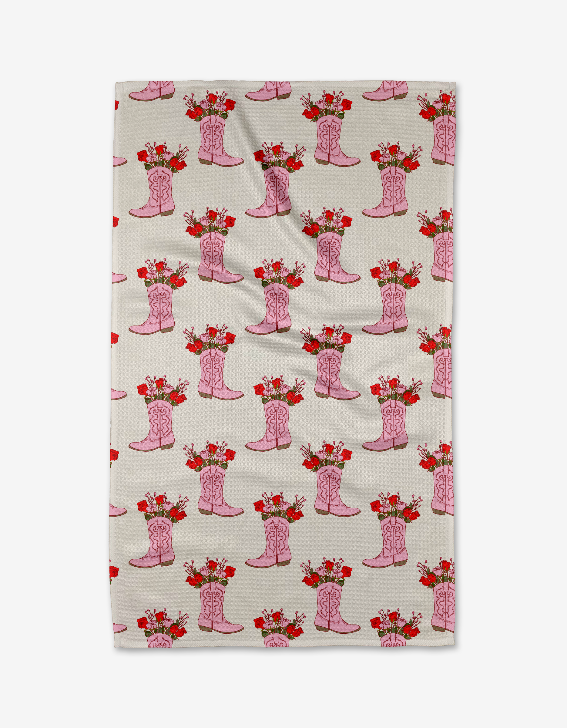 Geometry - Cowgirl Boots - Tea Towel