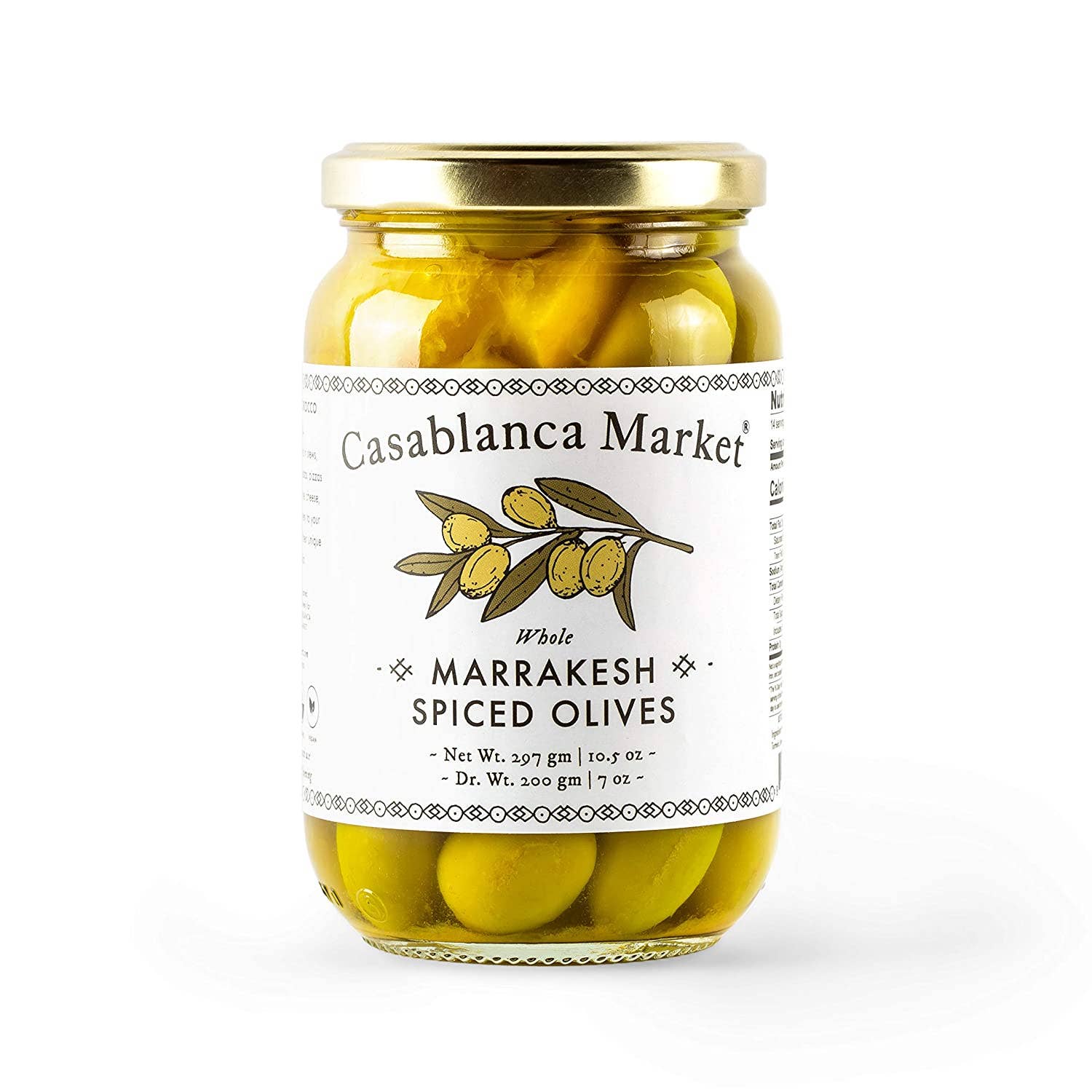Casablanca Market - Marrakesh Spiced Green Olives
