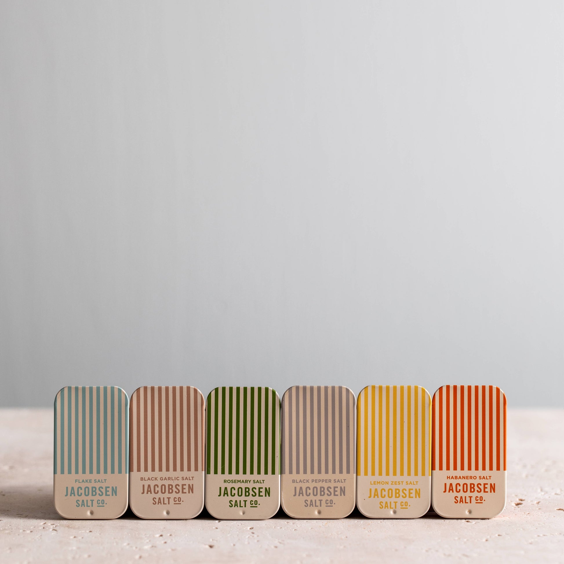 Jacobsen Salt Co. - Infused Salt Slide Tin Collection