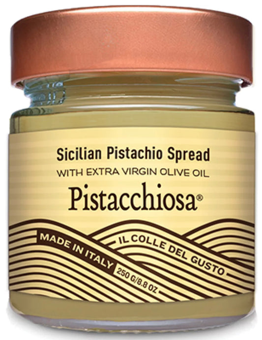 Il Colle Del Gusto - Pistacchiosa - Sicilian Pistachio Spread w/ Extra Virgin Olive Oil