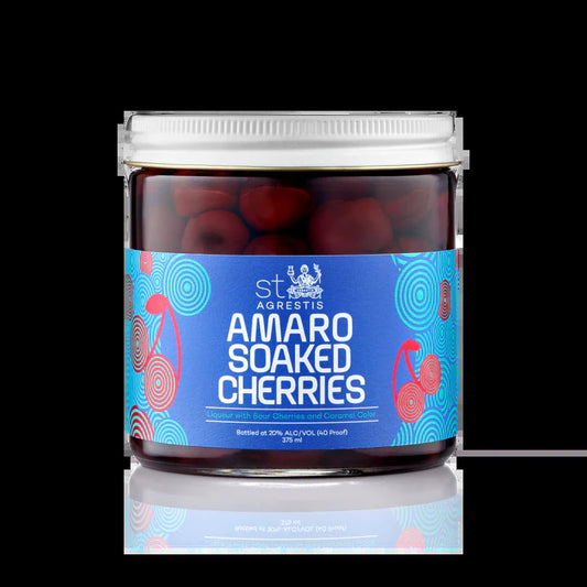 St. Agrestis - Amaro Soaked Cherries - 16 oz.