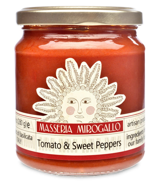 Masseria Mirogallo - Tomato Sauce w/Sweet Peppers - 280 g