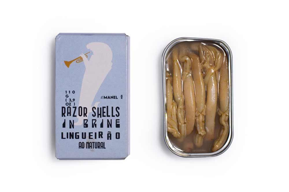 Ati Manel - Razor Shells In Brine - 110 g