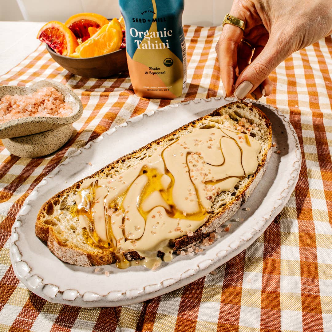 Seed + Mill - Organic Tahini Squeeze Bottle - 10.93 oz.