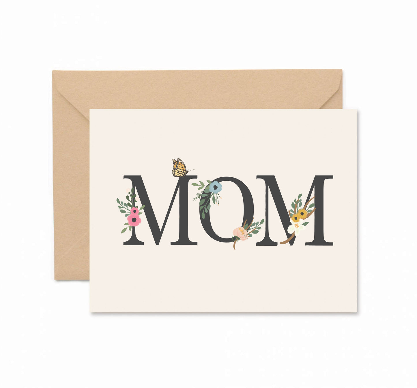 Ginger P. Designs - Mom - Floral Mother's Day Greeting Card