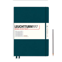 LEUCHTTURM1917 - Notebooks - Master Classic (A4+) - 235 Pages - Ruled, Pacific Green