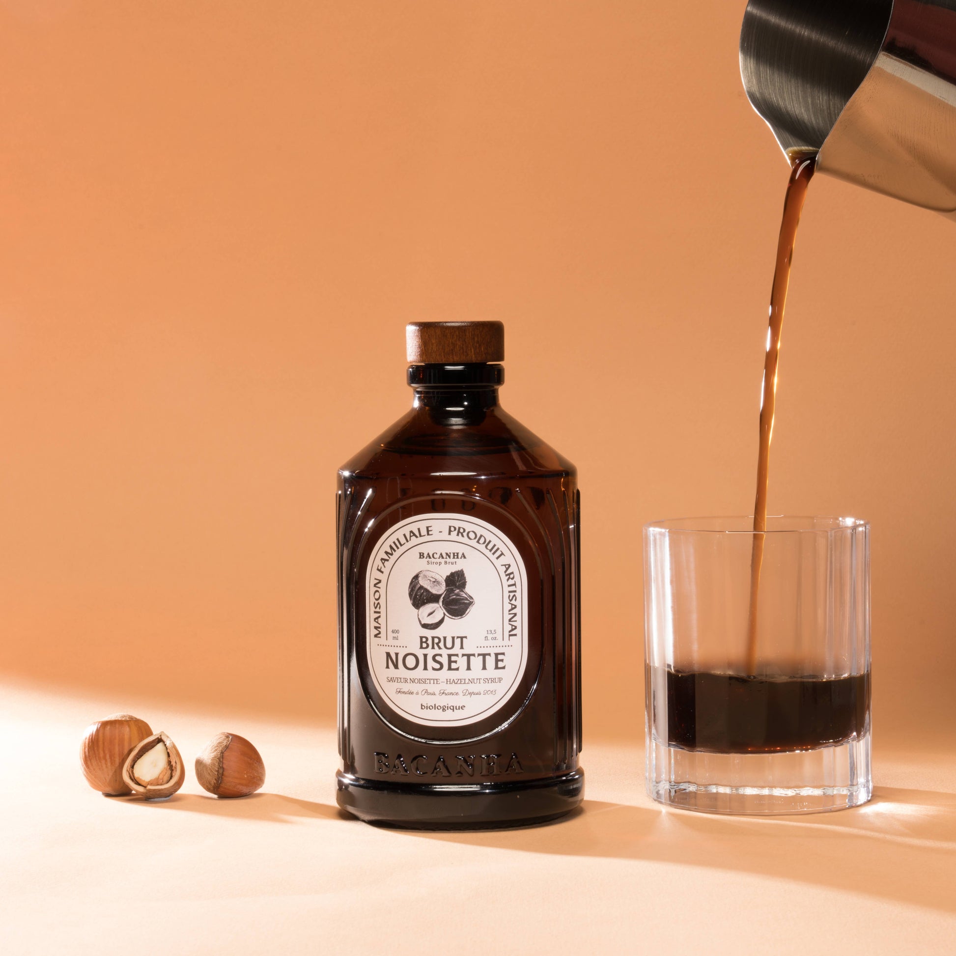Bacanha - Hazelnut Syrup - 13.5 oz.