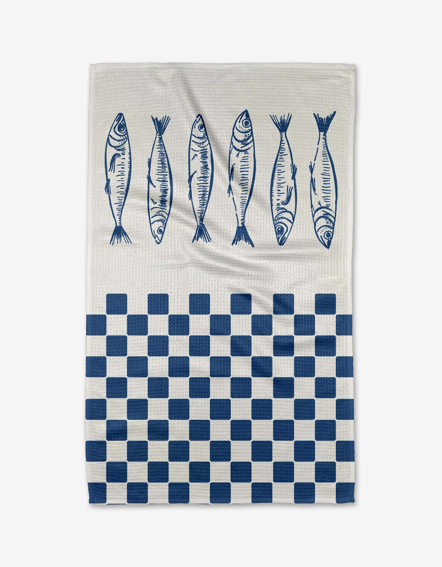 Geometry - Sardine Check Blue