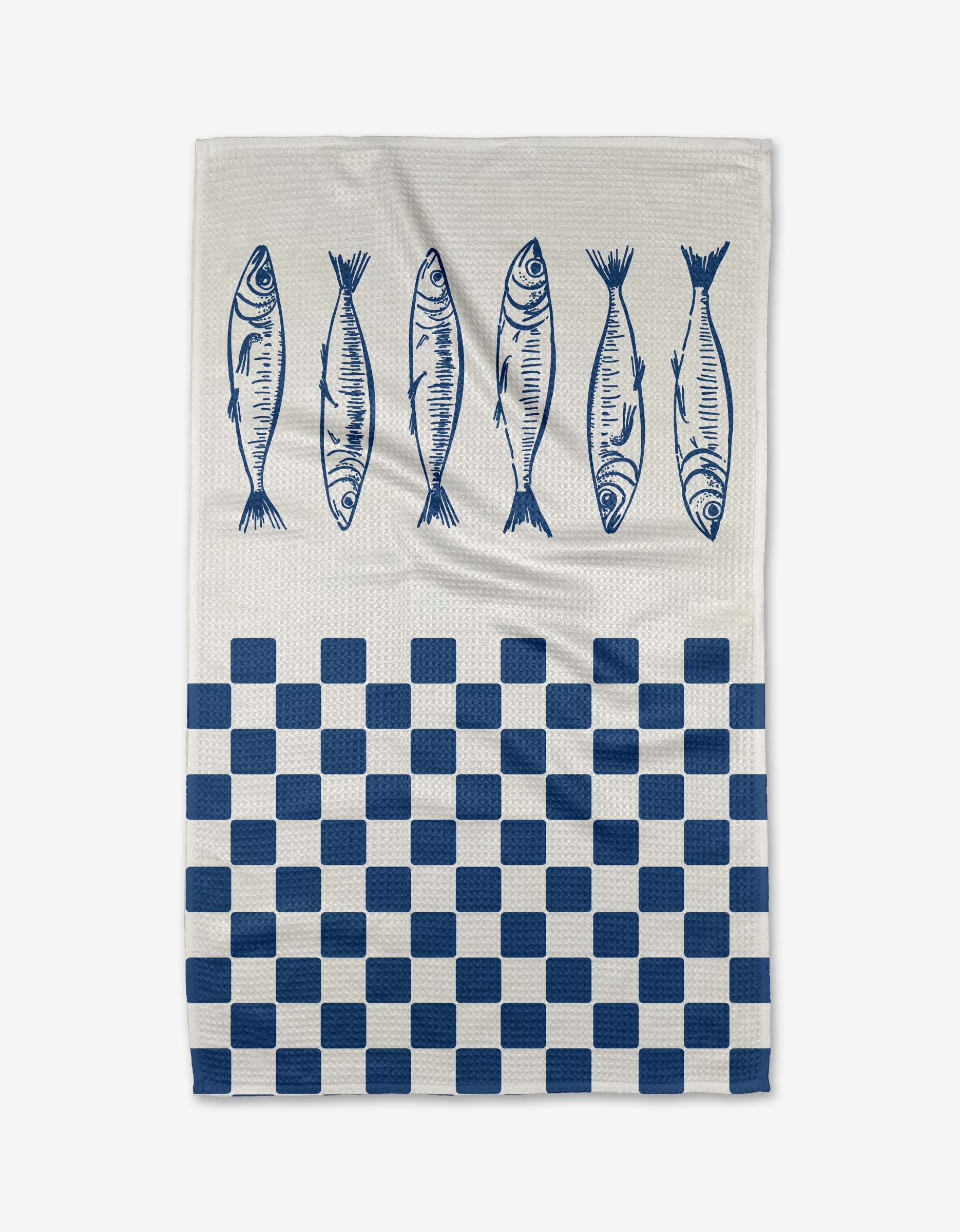 Geometry - Sardine Check Blue