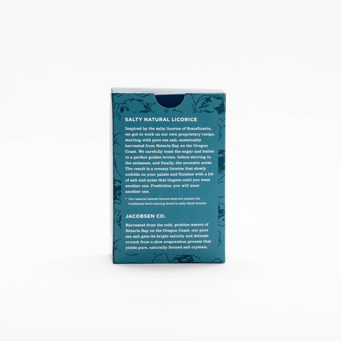 Jacobsen Salt Co. - Salty Natural Licorice - Pure Sea Salt Licorice Candy