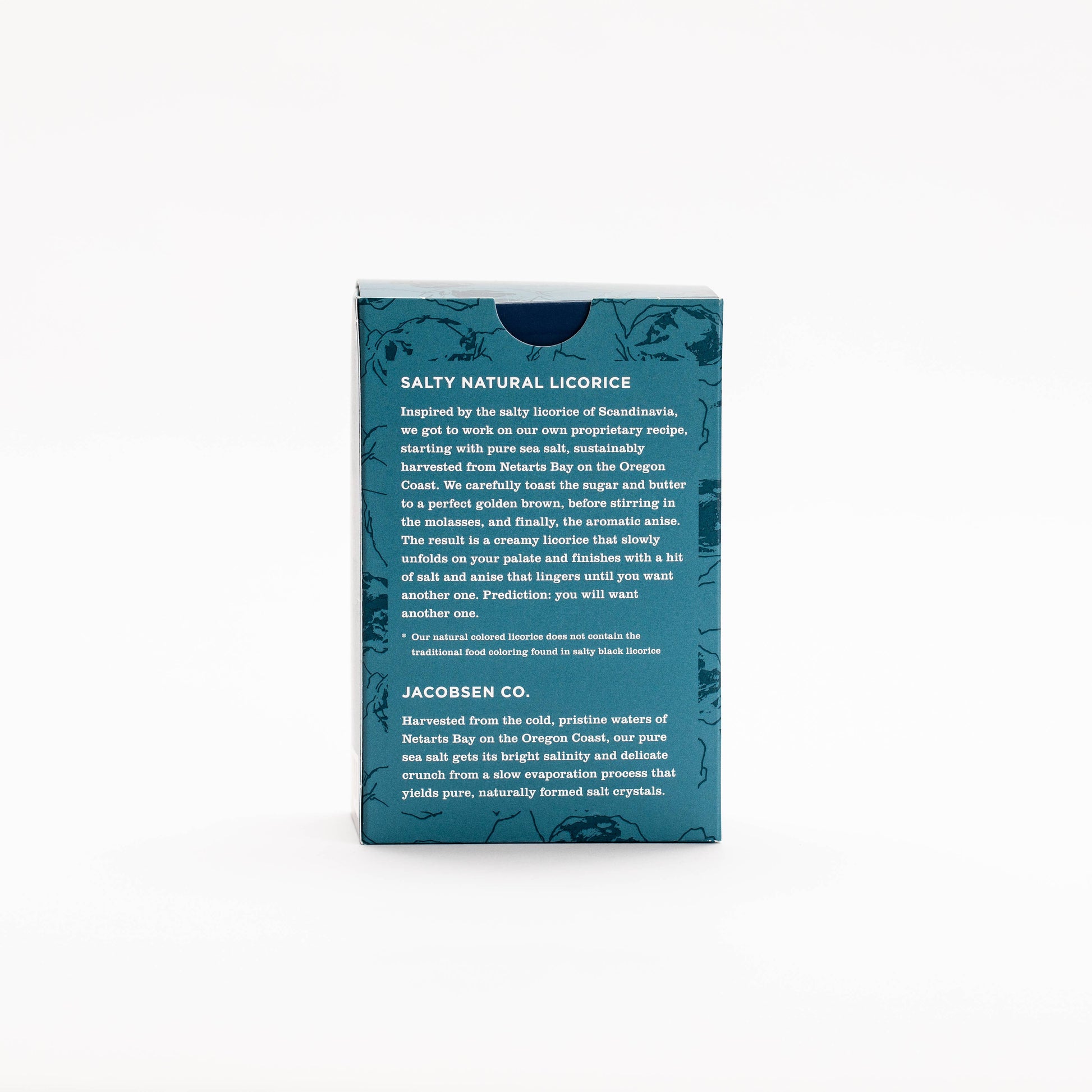 Jacobsen Salt Co. - Salty Natural Licorice - Pure Sea Salt Licorice Candy