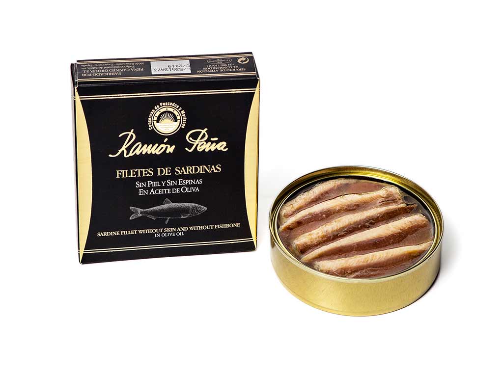 Ramón Peña - Sardines In Olive Oil Without Skin & Bones - 130 g