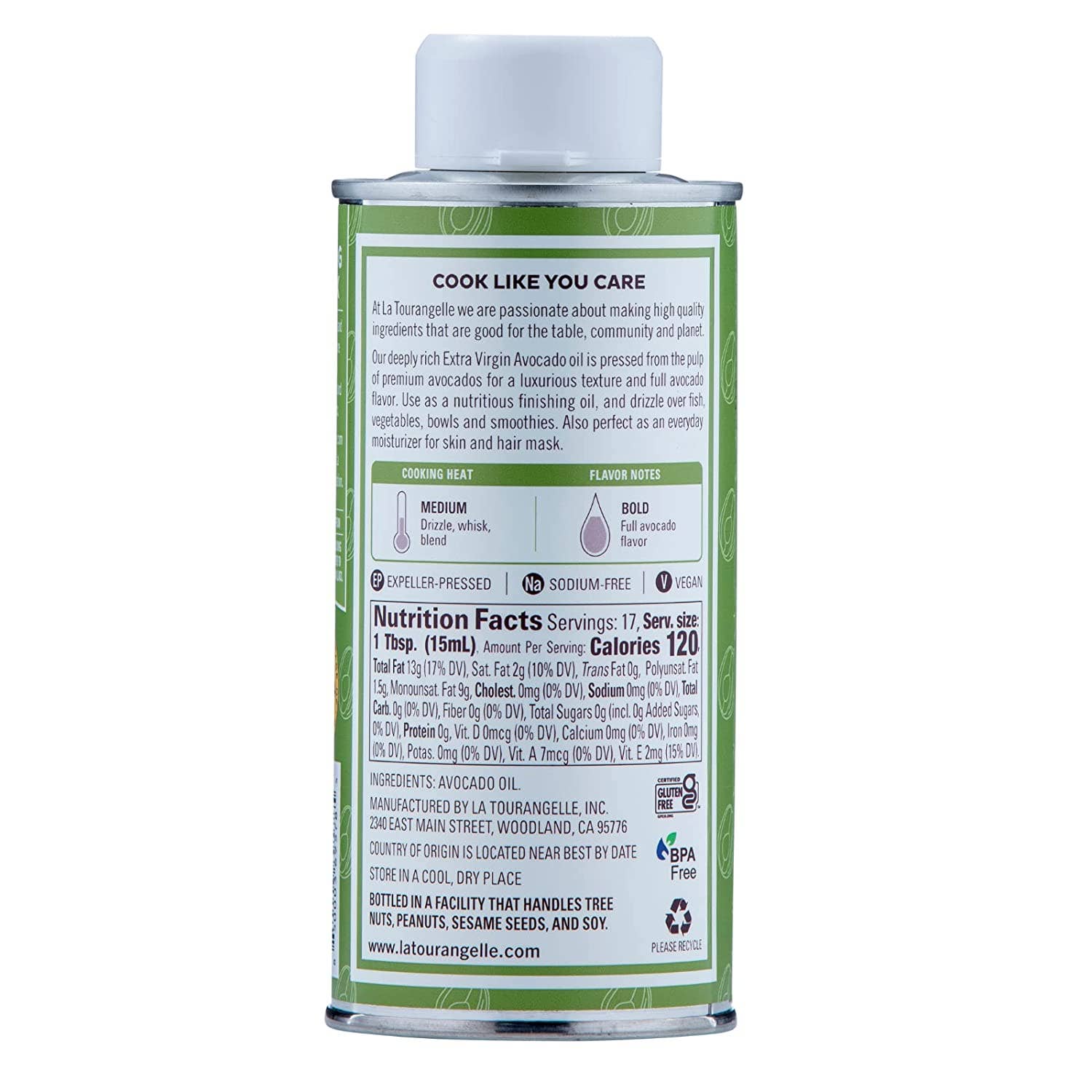 La Tourangelle - Extra Virgin Avocado Oil - 8.45 oz.
