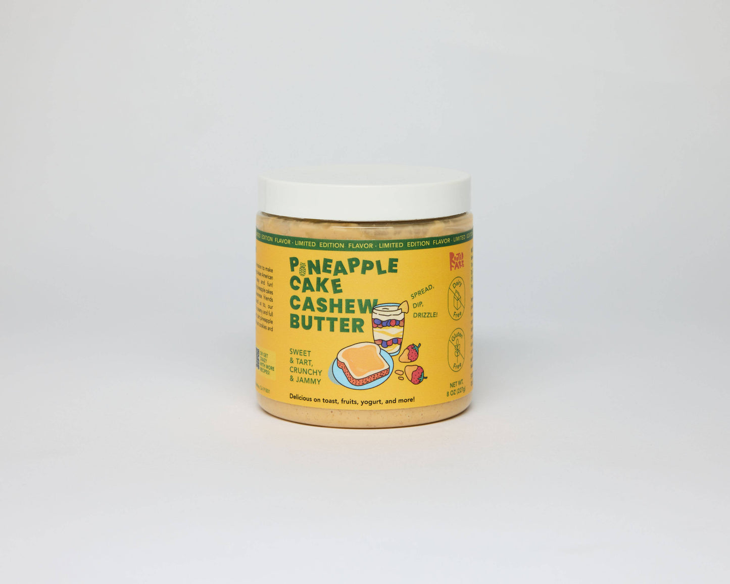 Rooted Fare - Pineapple Cake Cashew Butter - 8 oz.