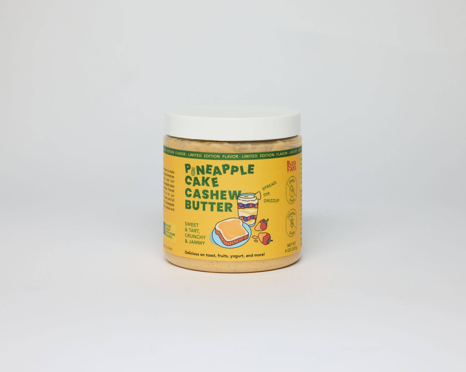 Rooted Fare - Pineapple Cake Cashew Butter - 8 oz.