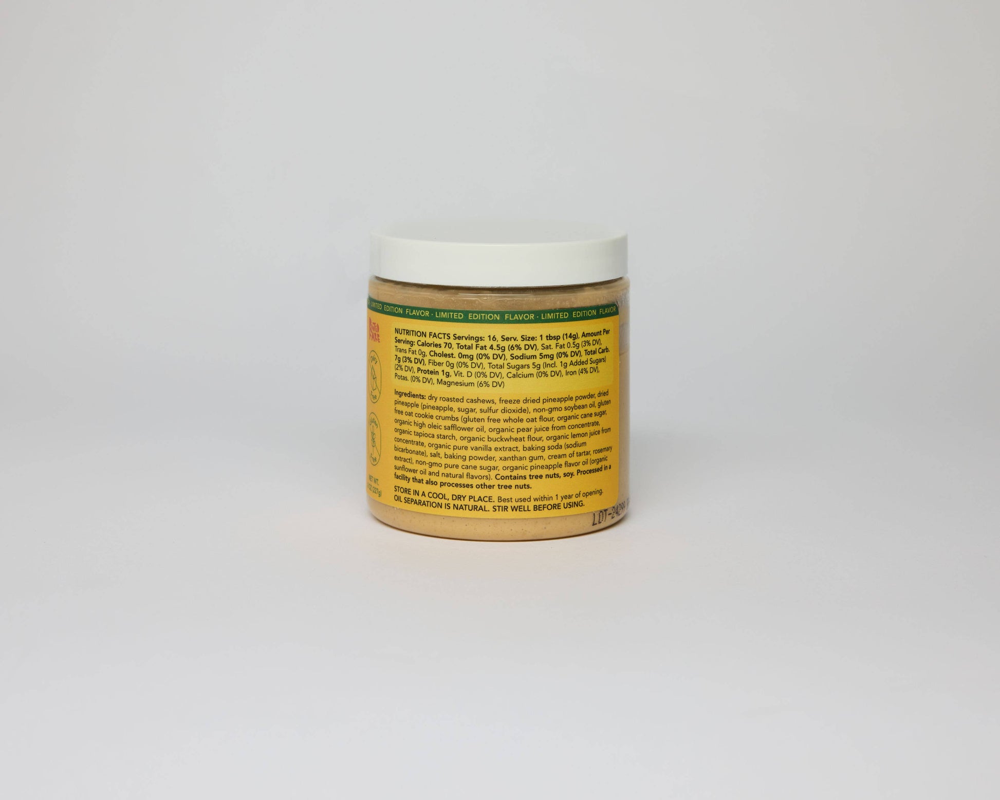 Rooted Fare - Pineapple Cake Cashew Butter - 8 oz.