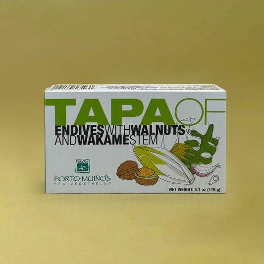 Porto-Muiños - Endives W/ Walnuts & Wakame Stem - 115 g