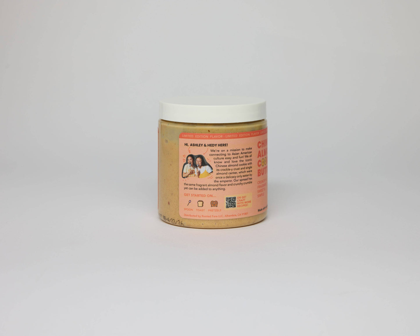 Rooted Fare - Chinese Almond Cookie Butter - 8 oz.