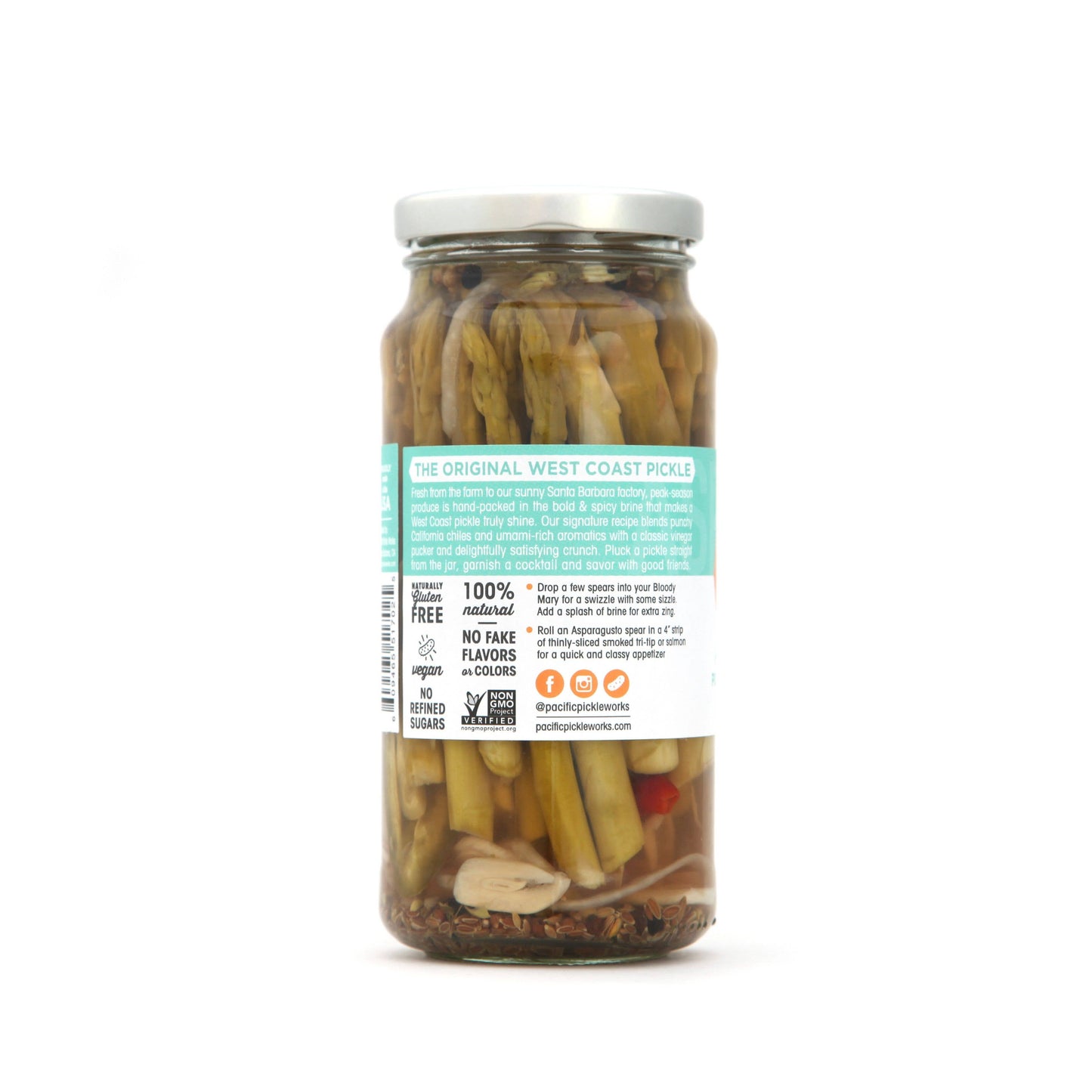 Pacific Pickle Works - Asparagusto - Pickled Asparagus Spears - 16 oz.