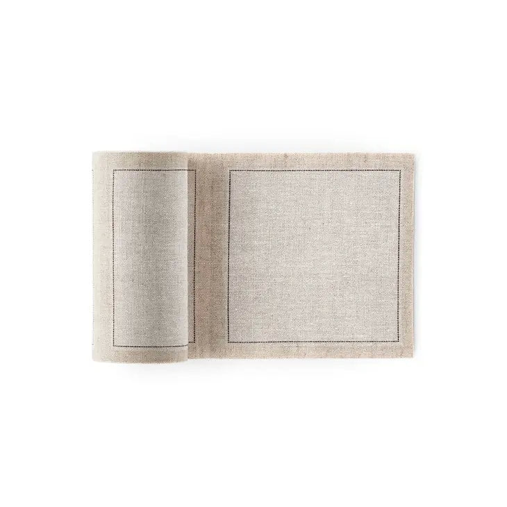 MY DRAP - Natural Linen Cocktail Napkins - 50 Unit Roll