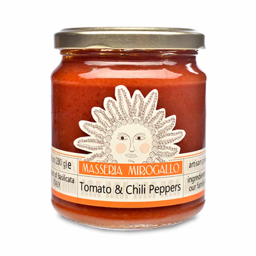 Masseria Mirogallo - Tomato Sauce w/Chili Pepper - 280 g