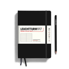 LEUCHTTURM1917 - Notebooks - Medium (A5) - Dotted, Hardcover, Black