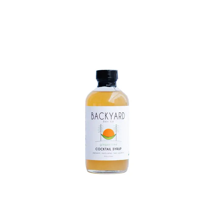 Backyard Bev Co. - Ginger Lime Cocktail Syrup