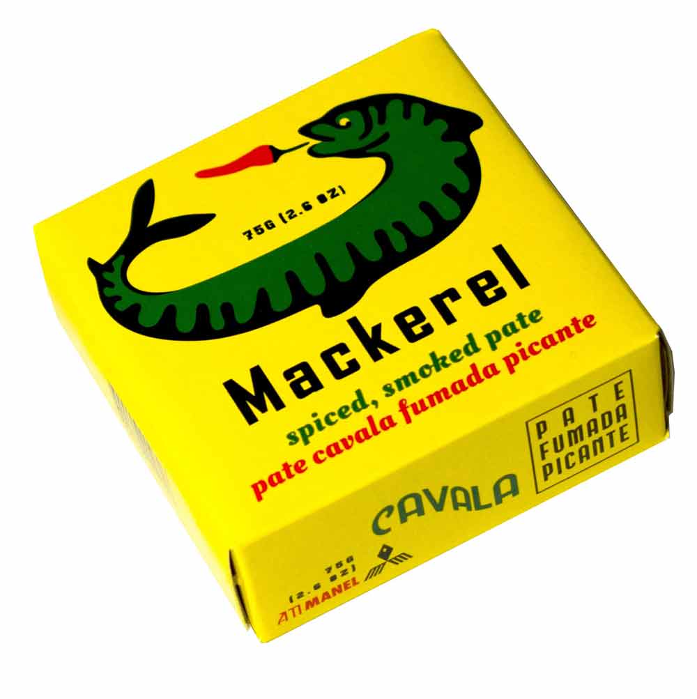 Ati Manel - Spiced Smoked Mackerel Pate - 75 g