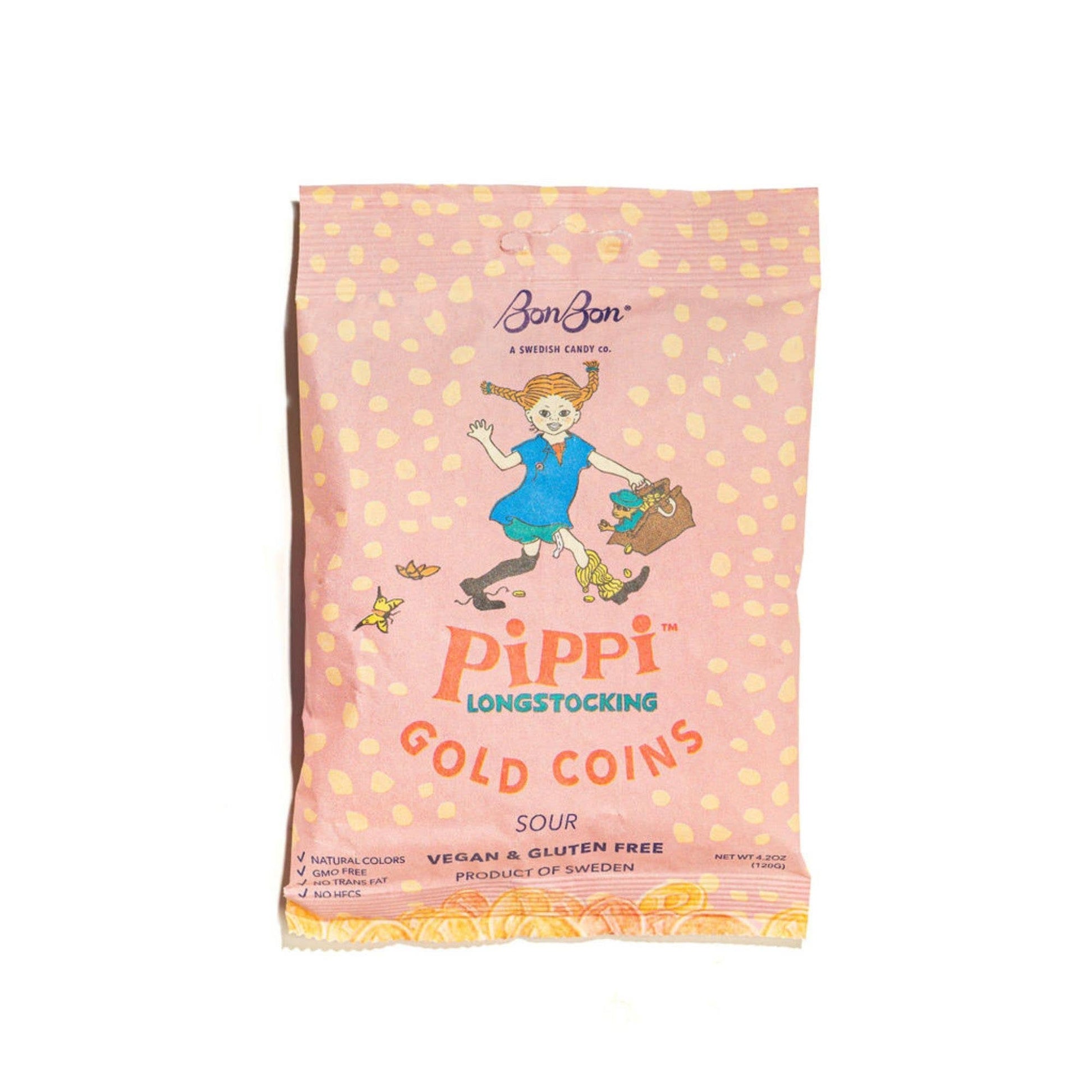 BonBon - Pippi Longstocking Gold Coins - 4.2 oz. (120 g)