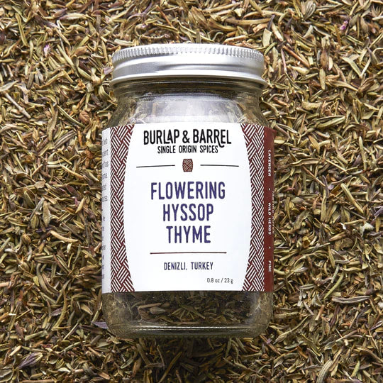 Burlap & Barrel - Flowering Hyssop Thyme