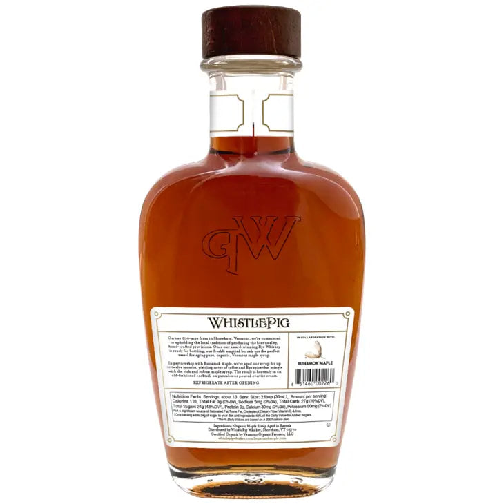 Runamok - Whistlepig Rye Whiskey Barrel-Aged Maple Syrup (VT)