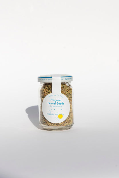 Daphnis And Chloe - Frangrant Fennel Seeds - Glass Jar - 55 g