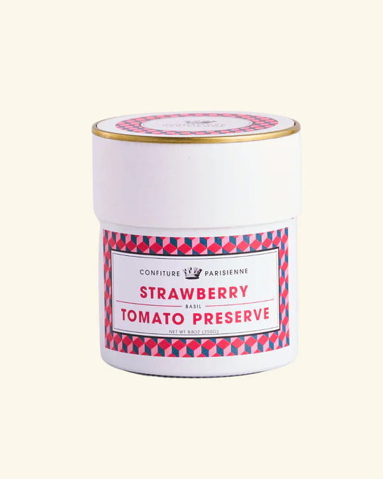 Confiture Parisienne - Mara De Bois Strawberry, Marmande Tomato & Basil Preserves - 8.8 oz.