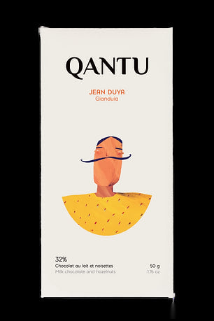 Qantu - Jean Duya - Gianduia Chocolate / Piedmont Hazelnuts - 32%