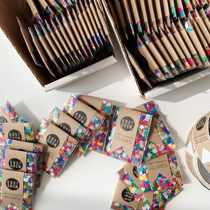 Knot & Bow - Tiny Rainbow Single Serving Size Confetti