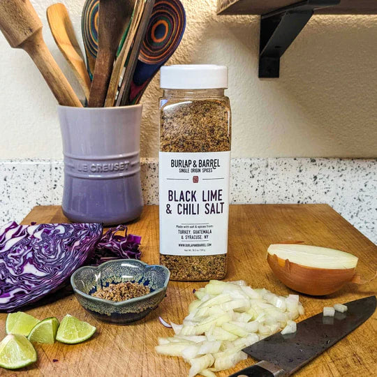 Burlap & Barrel - Black Lime & Chili Salt